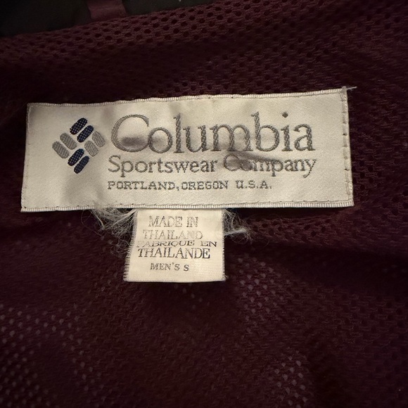 Columbia Burgundy Ski Shell/Jacket - Picture 3 of 9